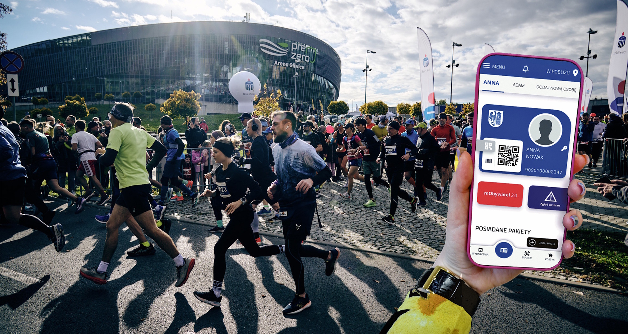 12. PKO Półmaraton Gliwicki – dodatkowa klasyfikacja dla Gliwiczan i upominki dla posiadaczy Gliwickiej Karty Mieszkańca