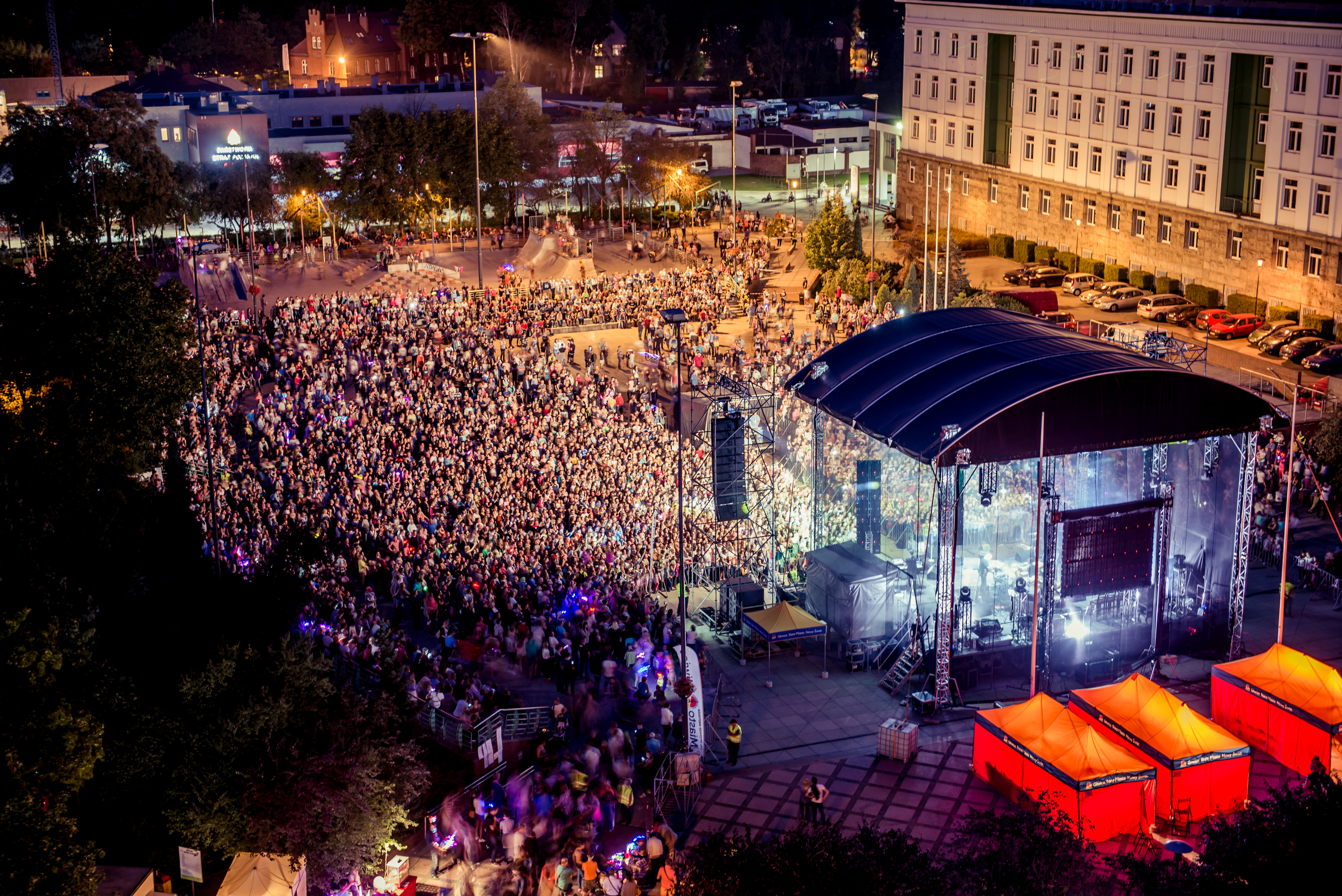 koncert na PL. Krakowskim