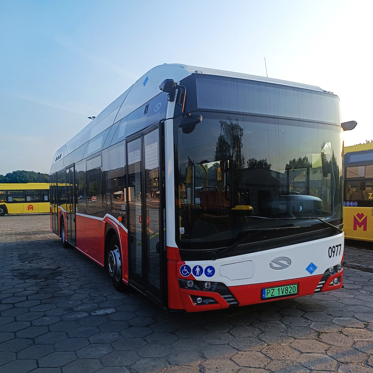 PKM Gliwice testuje pierwszy autobus wodorowy