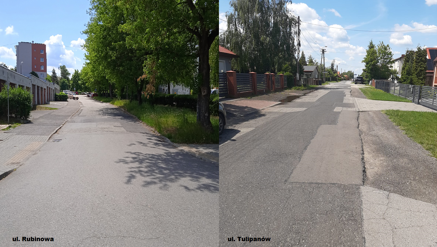 ulice, drzewa