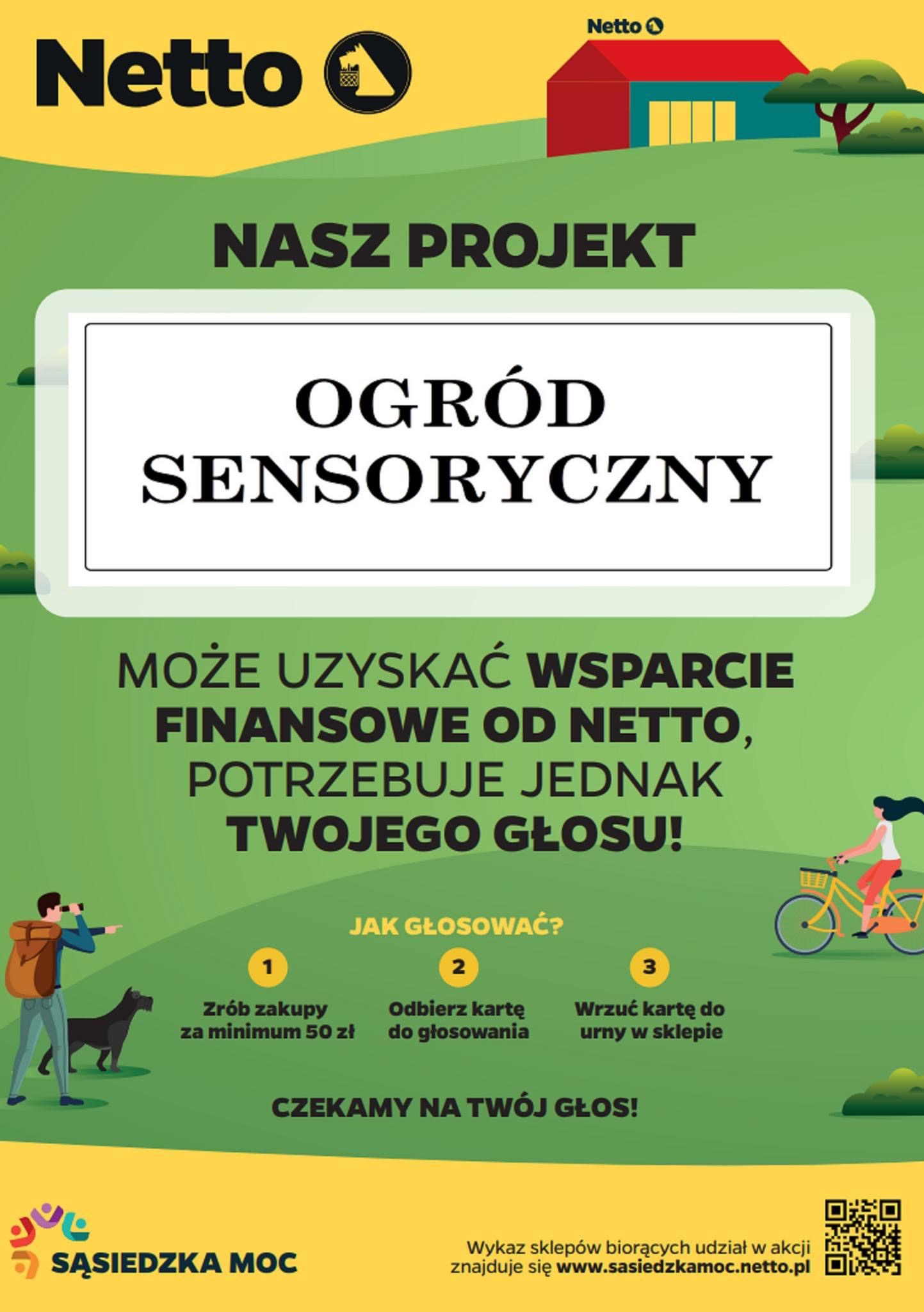 Zagłosuj na projekt OGRÓD SENSORYCZNY